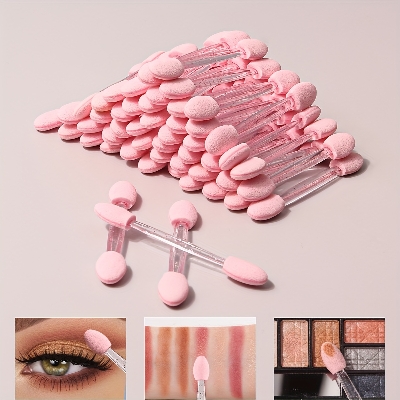 Picture of 6Pcs/set Double Side Cosmetic Eye Shadow Eyeliner Brush Sponge Applicator Makeup Tool