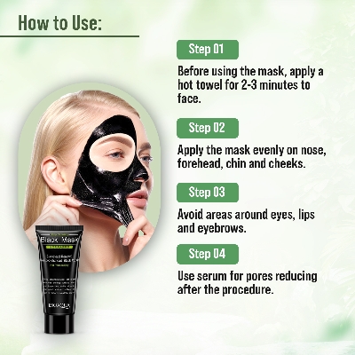 Picture of Bioaqua Black Head Remover Peel Off Facial Mask - 60gm