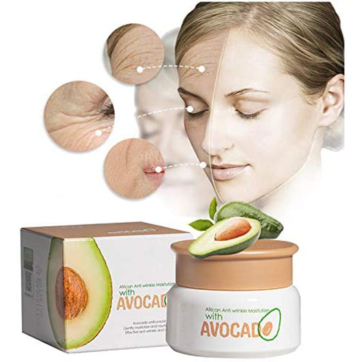 Picture of LAIKOU AFRICAN ANTI WRINKLE MOISTURIZER AVOCADO ANTI-CRACKING CREAM--35gm