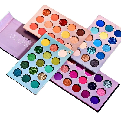 Picture of BEAUTY GLAZED New Color Board Eyeshadow Palette 60 Colors Eyeshadow Pallete Waterproof Makeup Shimmer Eye Shadow