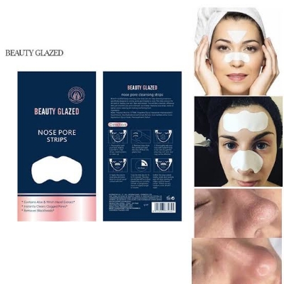Picture of Beauty Glazed Blackhead Acne Remover Clear Black Head Nose Strips-3pcs