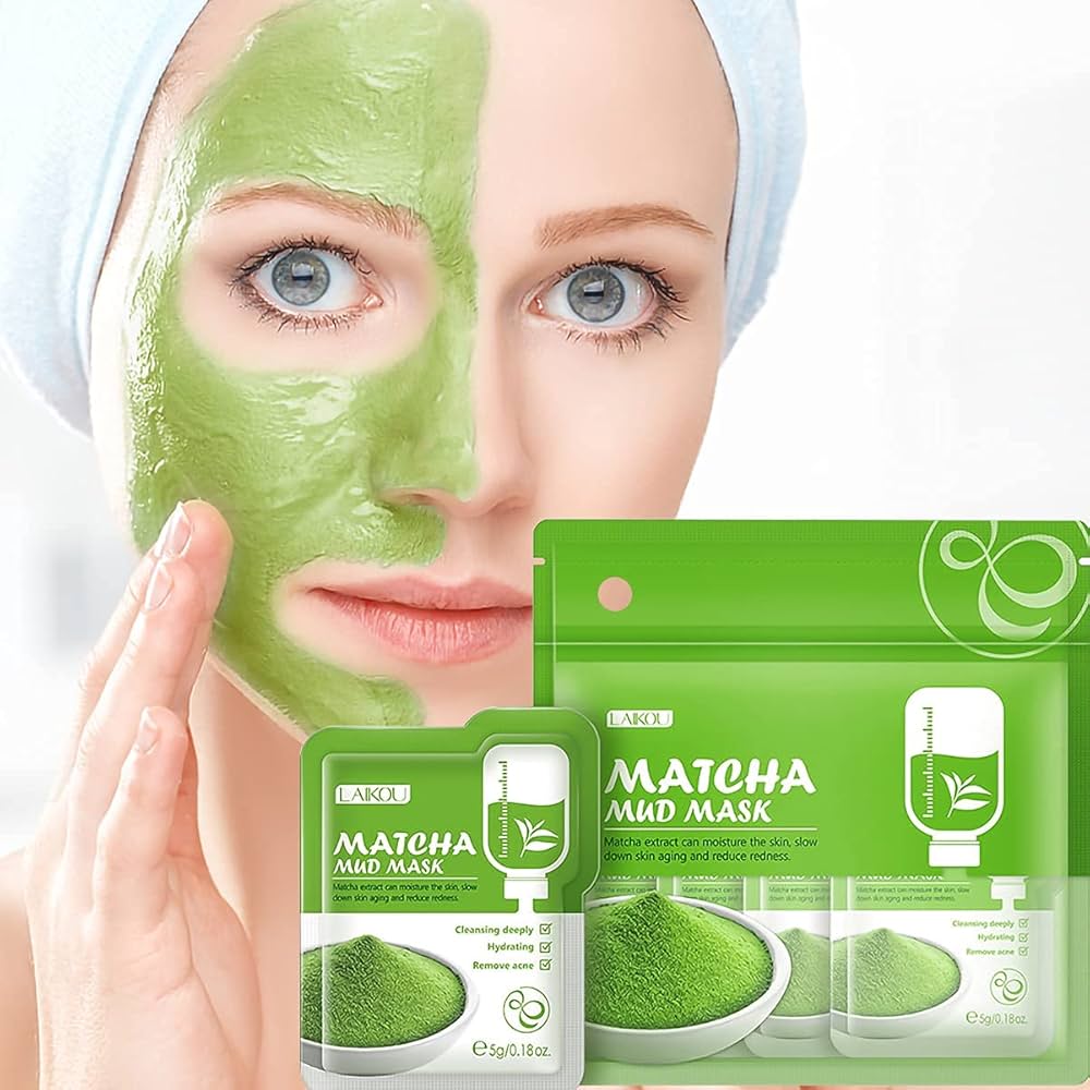Picture of LAIKOU Matcha Mud 5g Face Msk-3pcs
