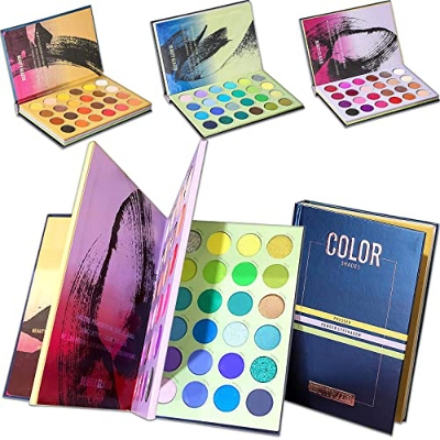 Picture of BEAUTY GLAZED New Color Shades 72 Color BOOK Pressed Powder Eyeshadow Palette Makeup Shimmer Glitter Pallete