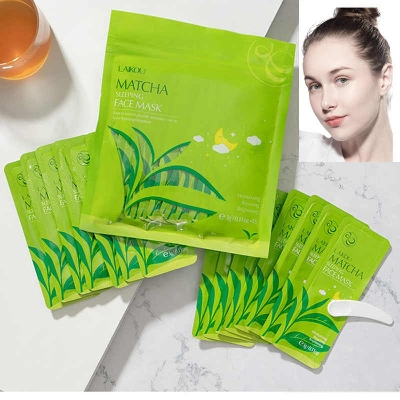 Picture of LAIKOU Matcha Sleeping Face Mask-5pcs