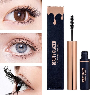 Picture of BEAUTY GLAZED mascara for eyelashes extension long lasting 4d silk fiber eyelash mascara Quick Dry Mascara eye makeup