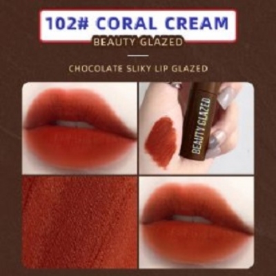 Picture of Beauty Glazed Chocolate Silky Lip Glaze - Shade 102