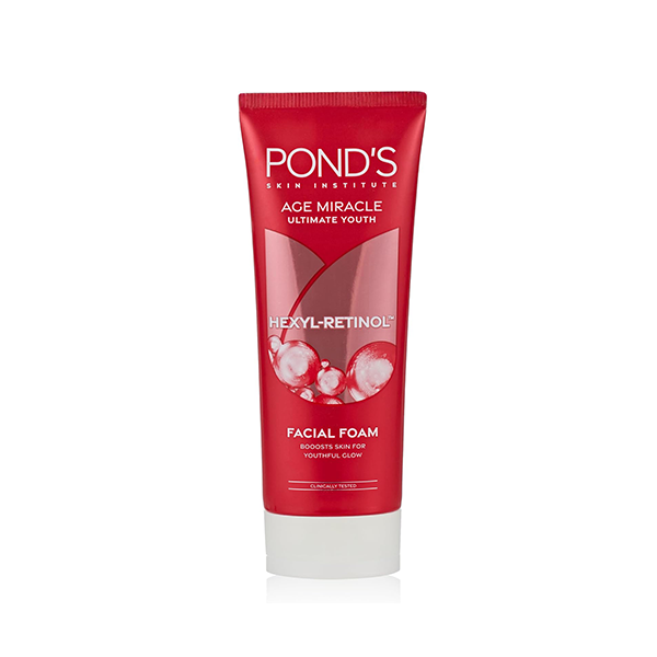 Picture of Pond's Age Miracle Ultimate Youth Facial Foam Cleanser with Hexyl Retinol 100g