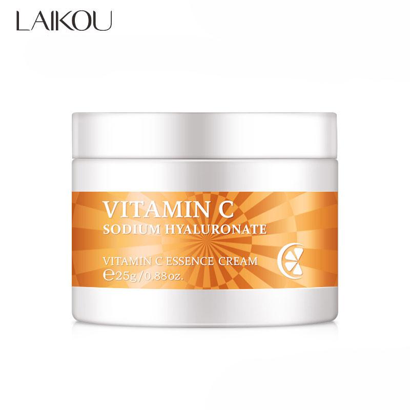 Picture of LAIKOU Vitamin C Face Cream , Serum & cleanser[Combo]-Set 3pcs-25 gm+17 ml+50ml