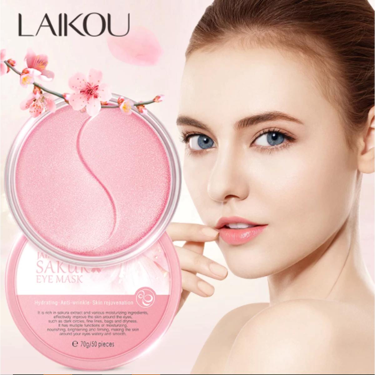 Picture of LAIKOU Japan Sakura Eye Mask Reduce Dark Circles and Fine Lines -70gm
