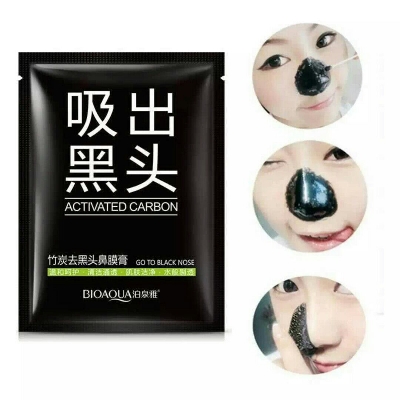 Picture of Bioaqua Activated Carbon Mask Mini Blackhead Remover Mask-2PCS