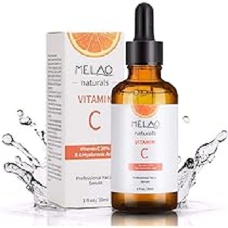 Picture of MELAO Natural Vitamin C for Face 20% Vitamin C + E Serum-30ml