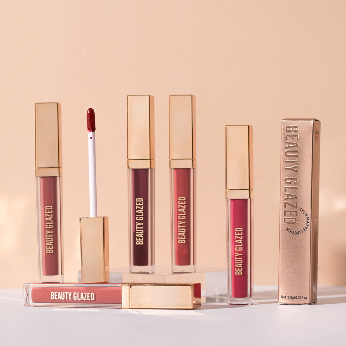 Picture of BEAUTY GLAZED Velvet soft Mist True Matte Lipstick-#102 - Bold Honey