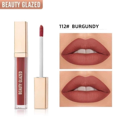 Picture of BEAUTY GLAZED Velvet soft Mist True Matte Lipstick-#112 - Burgundy