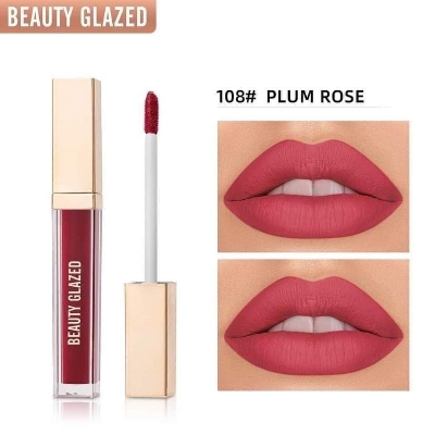 Picture of BEAUTY GLAZED Velvet soft Mist True Matte Lipstick-#108 - Plum Rose