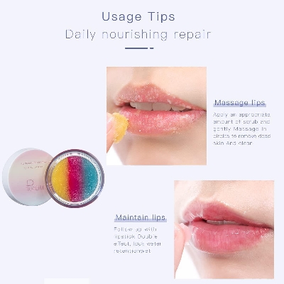 Picture of PUDAIER 3-in-1 Lip Treatment Exfoliating Dead Skin Cells Lip Scrub-10gm