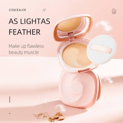 Picture of Pudaier Face Powder for Skin Pressed Oil Control Natural Foundation Makeup Setting Powder Smooth Finish Concealer