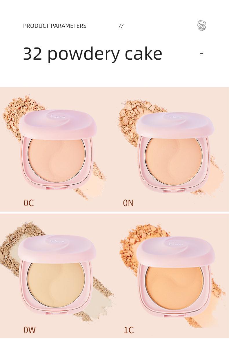 Picture of Pudaier Face Powder for Skin Pressed Oil Control Natural Foundation Makeup Setting Powder Smooth Finish Concealer