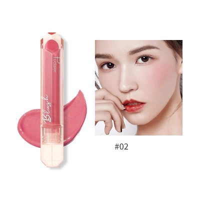 Picture of Pudaier Face Liquid Blush Makeup Beauty Glazed Cheek Blusher Matte Face Contour-#02-Peach Powder