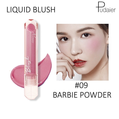 Picture of Pudaier Face Liquid Blush Makeup Beauty Glazed Cheek Blusher Matte Face Contour-#09-BARBIE POWDER