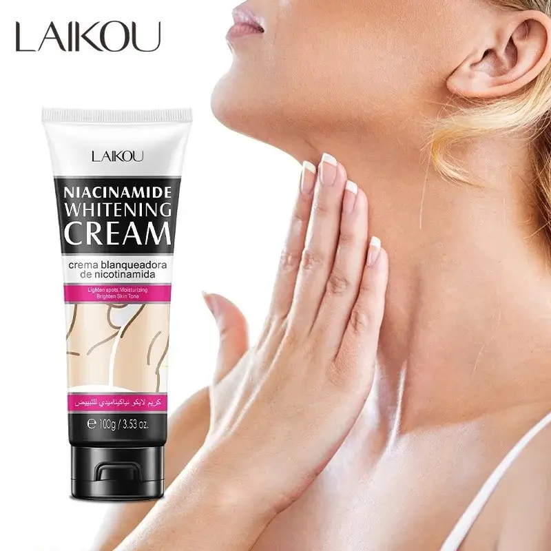 Picture of LAIKOU NIACINAMIDE WHITENING BODY CREAM UNDERARM KNEE REDUCE PIGMENTATION 100G