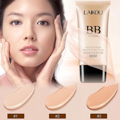 Picture of LAIKOU BB Cream Skin Care Concealer Liquid Foundation Base Makeup Home Moisturizing Primer care 50g-Natural