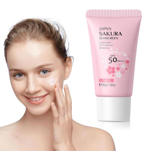Picture of LAIKOU Sakura Sunscreen SPF 50 UV Protection Sunblock Face Whitening Lotion-30gm