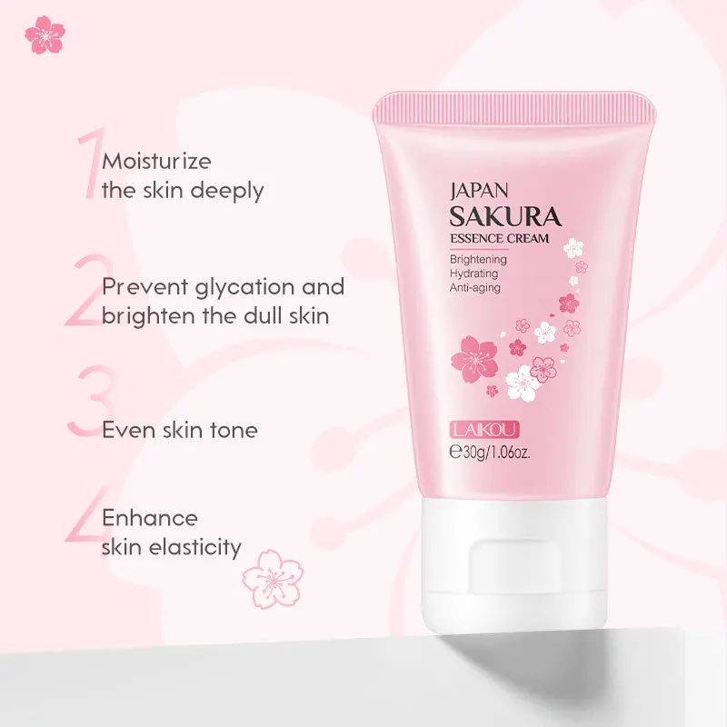 Picture of LAIKOU Japan Sakura Essence Cream 30g/1.06oz. Even Skin Tone Skin Rejuvenating Moisturizer