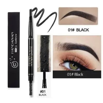Picture of HANDAIYAN Microblading Tattoo Eyebrow Pen Pencil Brush Waterproof Long-lasting-#01-Black