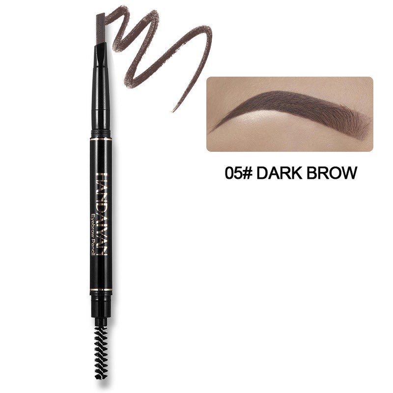 Picture of HANDAIYAN Microblading Tattoo Eyebrow Pen Pencil Brush Waterproof Long-lasting-#05 DARK BROW
