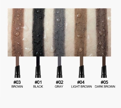Picture of HANDAIYAN Microblading Tattoo Eyebrow Pen Pencil Brush Waterproof Long-lasting-#04-Light -Brown
