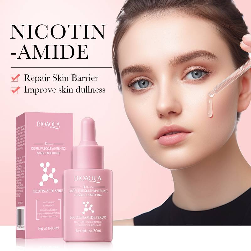 Picture of BIOAQUA Niacinamide Whitening Face Serum Dark Spot Remover Moisturizing Anti-Aging Anti-Wrinkle Brighten Facial Skin Care Products – 30ml