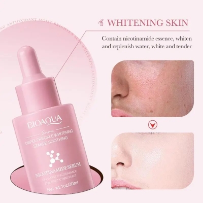 Picture of BIOAQUA Niacinamide Whitening Face Serum Dark Spot Remover Moisturizing Anti-Aging Anti-Wrinkle Brighten Facial Skin Care Products – 30ml