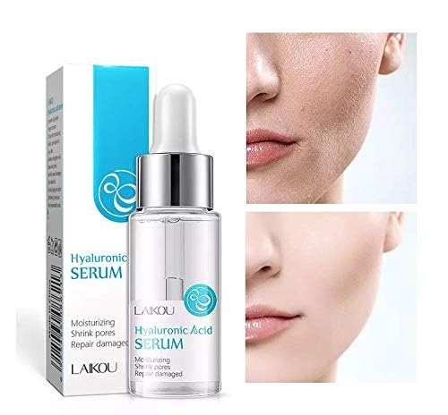 Picture of LAIKOU Hyaluronic Acid Serum Moisturizing Brightening Face Essence Skin Care Shrink Pore Against Ages Cream For Dry Facial Skin– 17ml