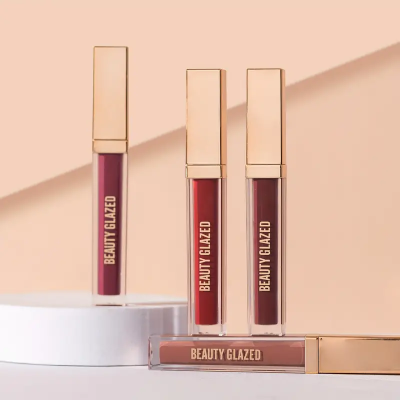 Picture of BEAUTY GLAZED Velvet 15 Colors Waterproof Long Lasting Non-Sticky soft Mist True Matte Lipstick-1pcs