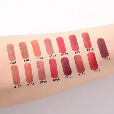 Picture of BEAUTY GLAZED Velvet 15 Colors Waterproof Long Lasting Non-Sticky soft Mist True Matte Lipstick-1pcs