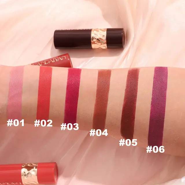 Picture of Handaiyan 6-Piece Matte Lipstick Set, Long-Lasting Waterproof Liquid Lipstick