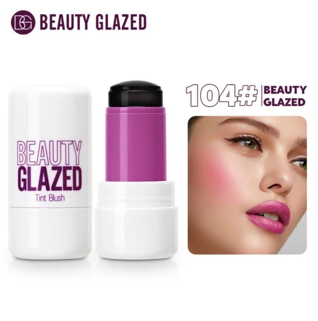 Picture of Beauty Glazed Jelly Blush, Aloe & Glycerin Infused, Flower Extract, Long-Lasting Natural Cheek Tint-#104