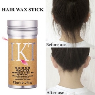 Picture of IKT Hair Wax Stick 75g for Both Men & Women for Damaged Hair Frizz Control Long Lasting Time-saving Styling Solution for Unisex
