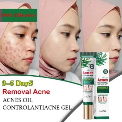 Picture of SADOER Mild and Pure Tea Tree Gel Acne removing and Oil Control Anti Acne Soothing gel- 20g