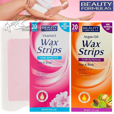 Picture of BEAUTY FORMULAS Argan Oil Wax Strips-20 Strips