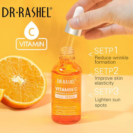 Picture of Dr.Rashel Vitamin C Anti Aging Face Serum - 50ml Hyaluronic Acid Brightening