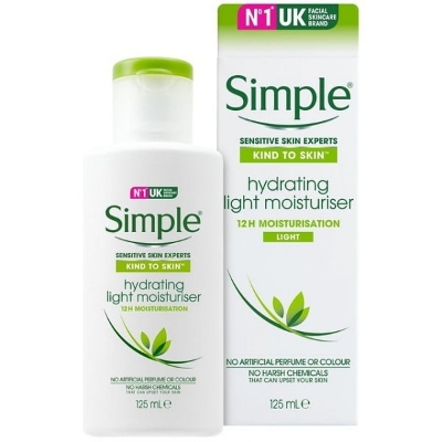 Picture of Simple Kind to Skin Hydrating Light Moisturiser - 125 ml