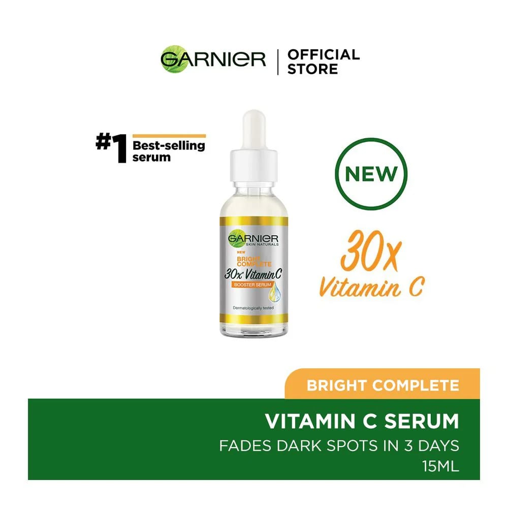 Picture of Garnier Bright Complete Vitamin C Serum 15ml - Face Serum