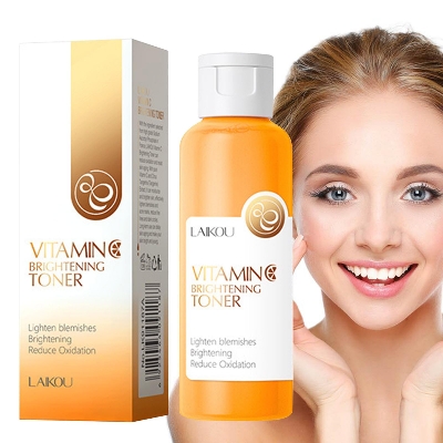 Picture of Laikou vitamin c facial toner 100ml lightening blemishes reduce oxidation best skin whitening face toner