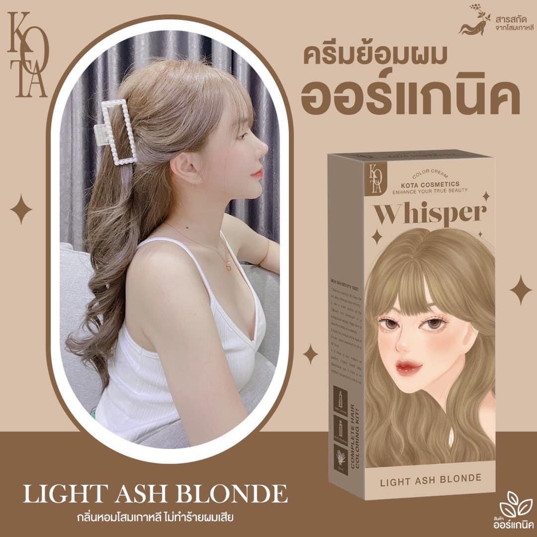 Picture of Kota Cosmetics Hair Color Cream Whisper - Light Ash Blonde-100ml