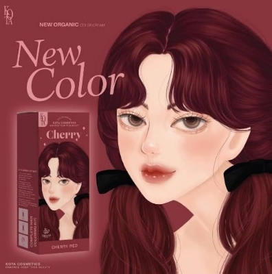 Picture of Kota cosmetics Color Cream Cherry 100ml #Cherry Red
