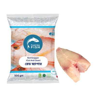Picture of Fresh Sea Fish RedSnapper (CutAndClean) (500g±25g)