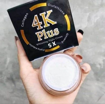 Picture of 4k plus 5x whitening night cream -20gm(Thailand)