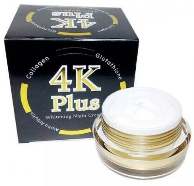 Picture of 4k plus 5x whitening night cream -20gm(Thailand)