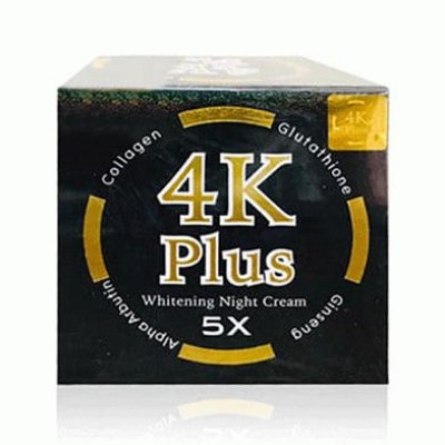 Picture of 4k plus 5x whitening night cream -20gm(Thailand)